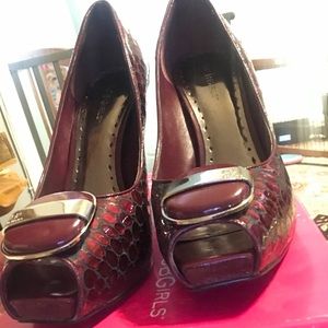 BCBG high heels,please see pictures for wear marks